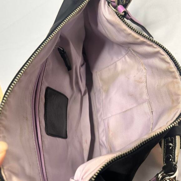 Coach Hampton Satin Hobo Purse Handbag - Picture 6 of 6